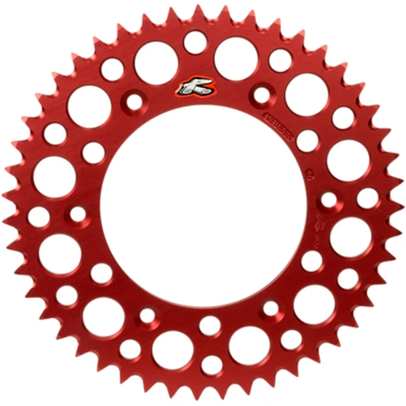 RENTHAL Sprocket - Honda - Red - 50-Tooth 189U-420-50GRRD